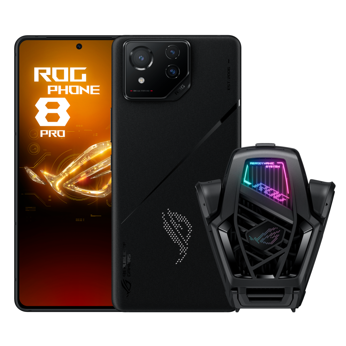 Smartphone ASUS ROG Phone 8 Pro Edition, Snapdragon 8 Gen3, 24GB, 1TB, Android 14, 6,78